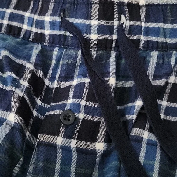 [Goodfellow] Hi Rise Blue Plaid Drawstring Pajamas - Size XL - Picture 4 of 8